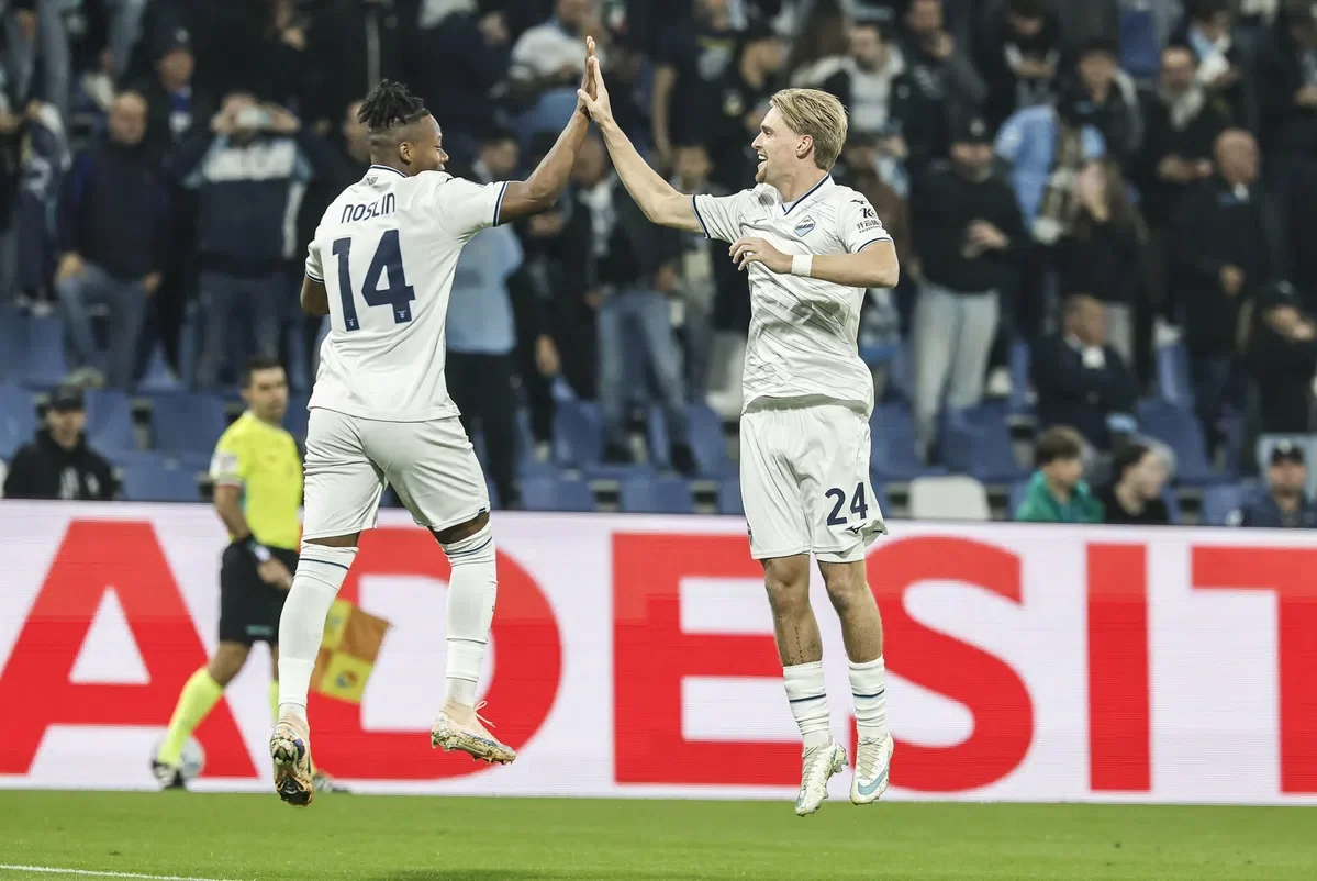 Taylor en Noslin helpen Lazio aan koppositie met knotsgekke uitzege