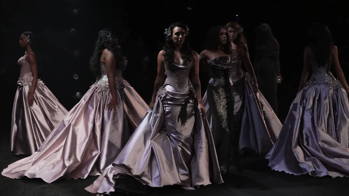 Wiederhoeft’s Spring 2027 Showcase Blends Apocalyptic Themes with Exquisite Fashion