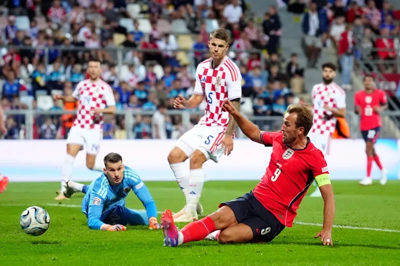 Kane Nets Two as England Dominates Croatia in Stunning 7-0 Victory